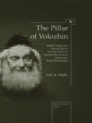 cover image of The Pillar of Volozhin